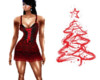 Red Holiday Mini "Dress