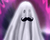 Ghost costume + mustache