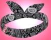 D! bandana headband blk