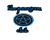 pentagram club sign