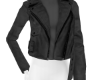 Leather short jacket
