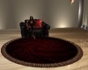 Elegant red rug