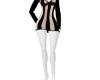 Black Stripes  on Cream