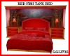 RED FISH TANK BED
