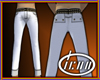 ICON White Jeans S/Belt