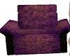purple kissing chair