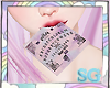 SG Pink Ouija Card