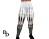 costom white jeans