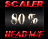 Scaler 80% Head