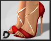 [D] Aphrodite Heels Red