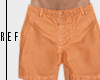 R| orange frat shorts