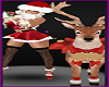 Christmas Baby Doll Reindeer Winter Mistletoe