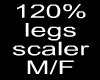 120% legs scaler M/F