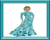 Ball Gown 4 in Teal