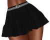 Black Ruffled Skirt