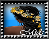 (M) Hair Flowers Yellow