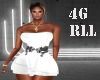 `A` White dress RLL