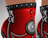 Western Red Boots
