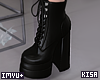 K|HolidayFlirt Boots Blk