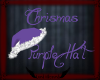 LH~ Christmas Purple Hat