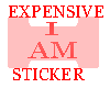 Expensive Sticker