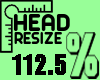 Head Resize 112.5% MF