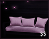 $ Pink fury Sofa $