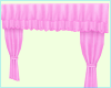 Cute pink curtains