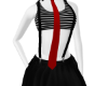 School Girl w/Tie Black
