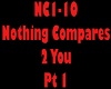 Nothing Compares 2U Pt 1
