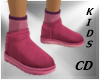 CD  Booties & Sock Pink