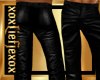 [L] BLACK Leathers M