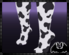 MOO! Cow Socks