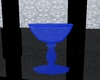 royal blue glass goblet