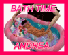 Baby Girl Bath Time