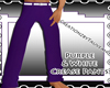Purple&Wht Crease Pants