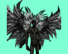 Tx Black Angel Wings