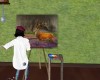 PAINTING_ DEER   Robin