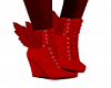 Ruby Winged Boots