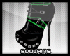 E~ PVC Boots Green