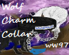 Wolf Charm Collar