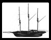 (IZ) PVC Black Deco Sail