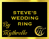 STEVE'S WEDDING RING