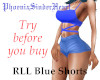 RLL Blue Shorts