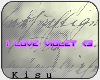 K : Violet