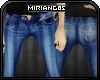 [Mr] Blue striped jeans