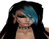 BLACK AND TEAL