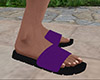 Purple Sandals (M)