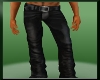 ~T~Black Leather Pants