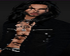 Male Avatar Long BLack Hair